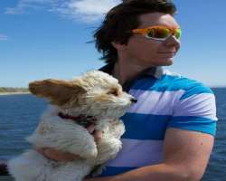 He is an animal lover and has two dogs called Tonto and Jason.